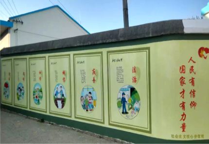 淳化文化墙施工攻略