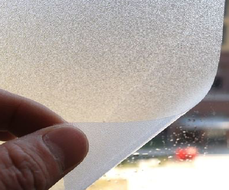 淳化玻璃门外面粘广告用什么材料好？